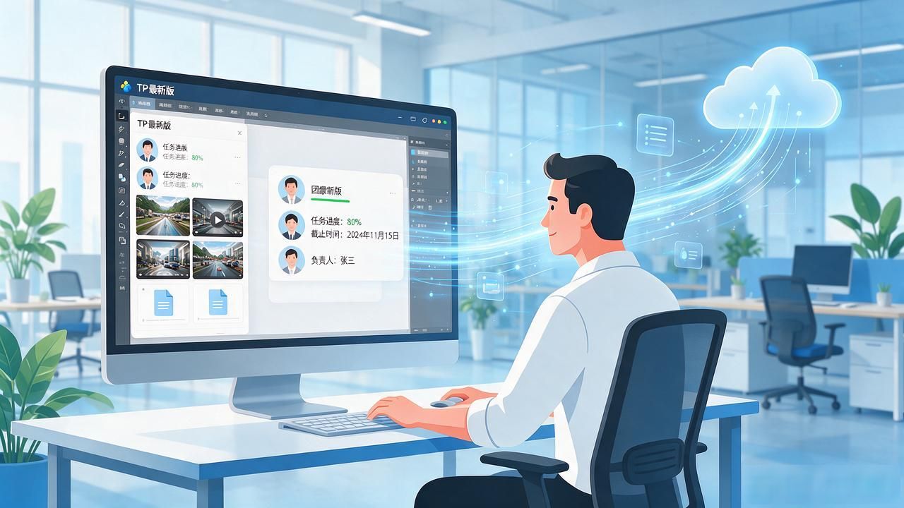 远程协作工具_TP官网2025最新版下载在远程工作的运用案例_高效团队沟通平台