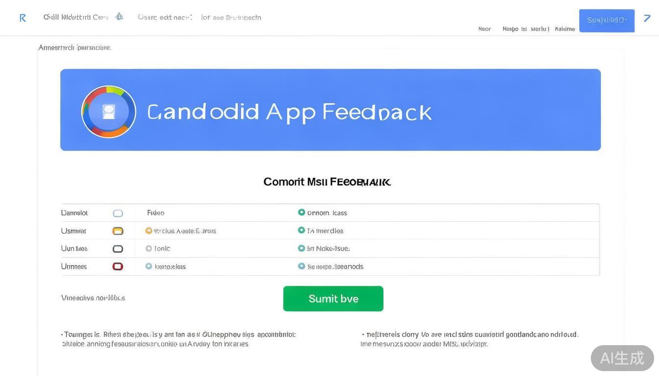 优化安卓下载体验：打造高效用户反馈机制，提升应用质量与参与感