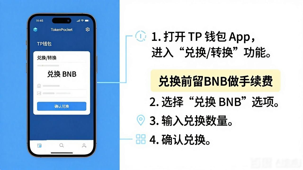 TP钱包怎么兑换BNB？操作步骤很简单