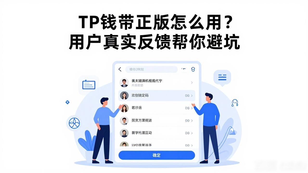 TP钱包正版怎么用？用户真实反馈帮你避坑