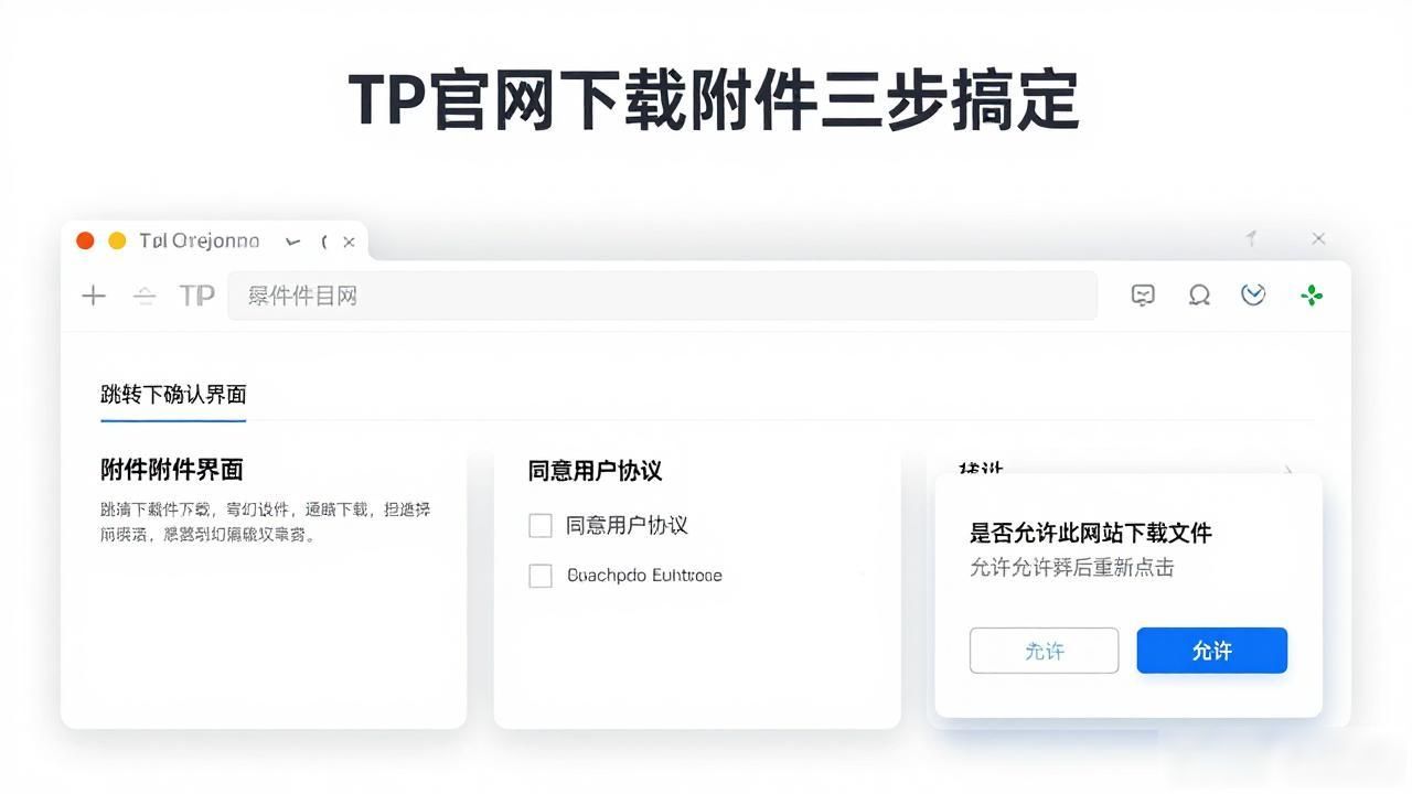 TP官网下载附件三步搞定
