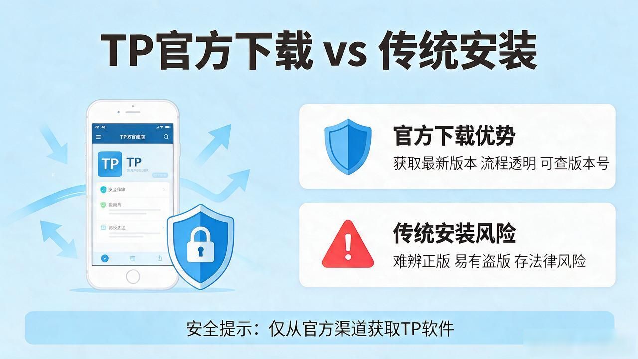 TP官方下载app与传统安装方式哪个更靠谱