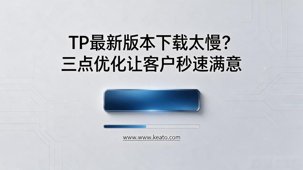 TP最新版本下载太慢？三点优化让客户秒速满意