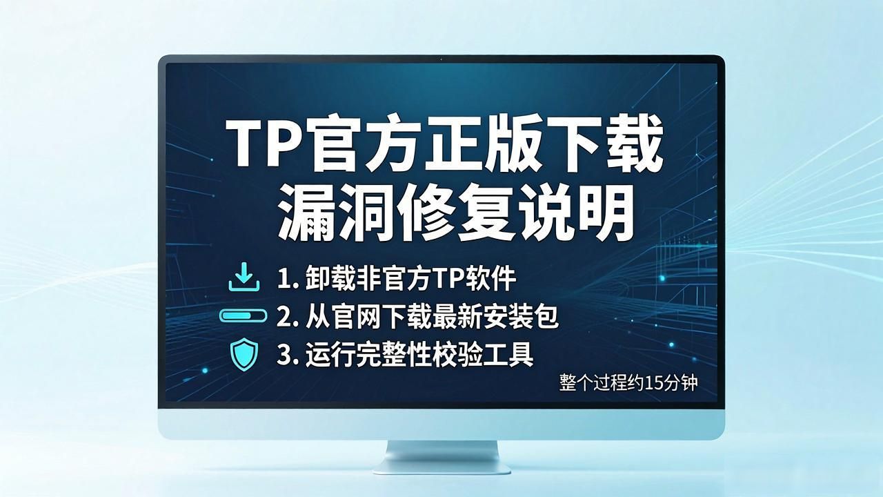 TP官方正版下载漏洞修复说明