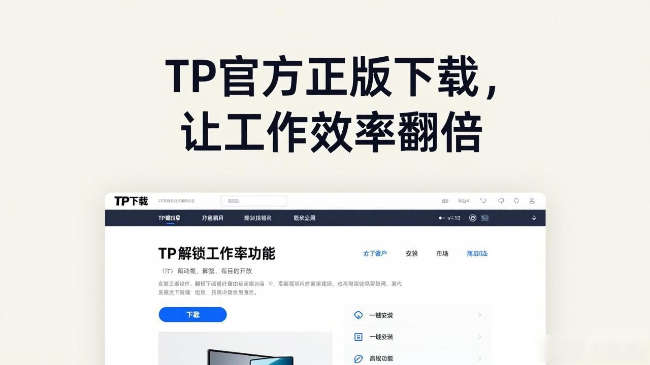 TP官方正版下载，让工作效率翻倍