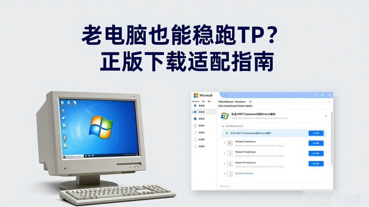 老电脑也能稳跑TP？正版下载适配指南