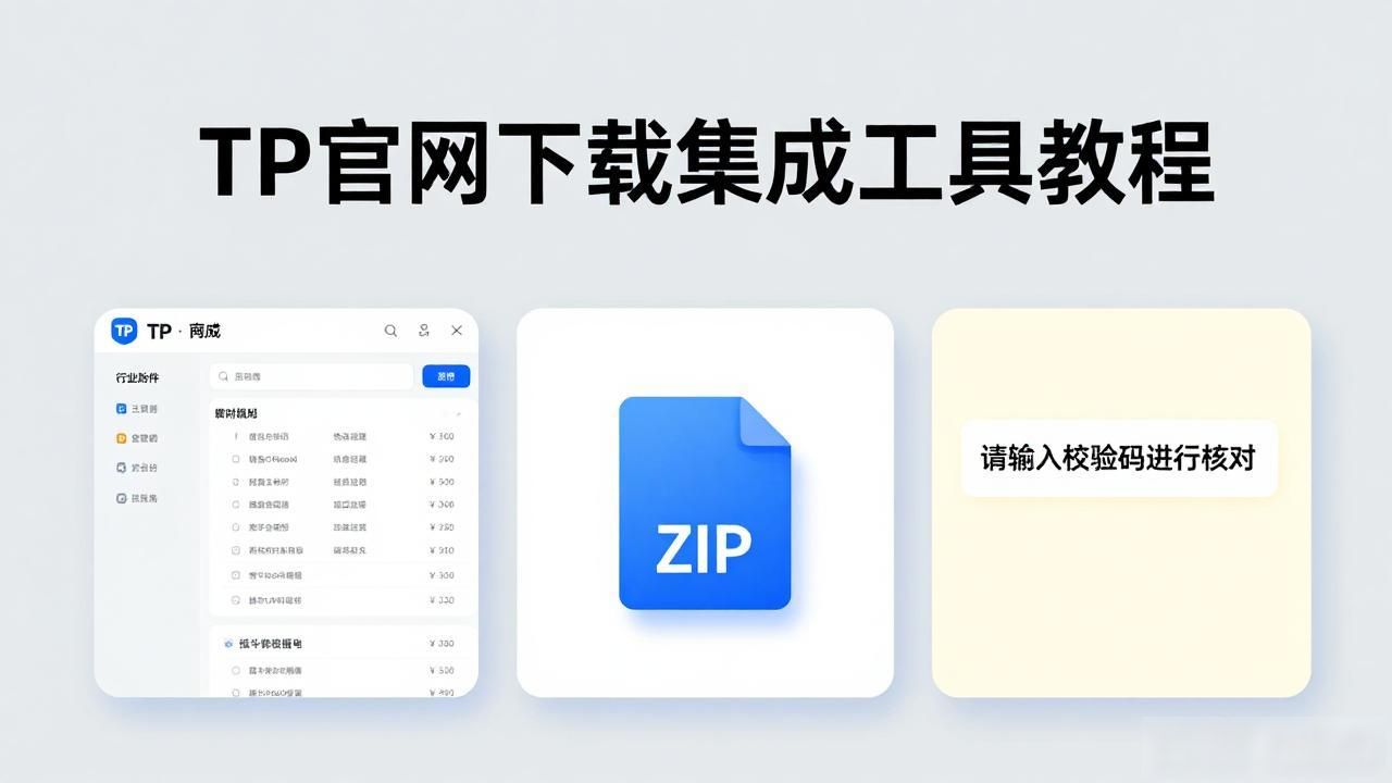 TP官网下载集成工具教程