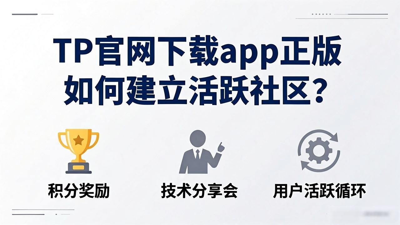 TP官网下载app正版如何建立活跃社区？
