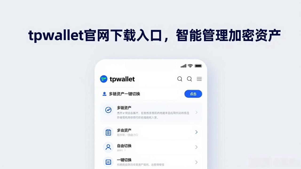tpwallet官网下载入口，智能管理加密资产