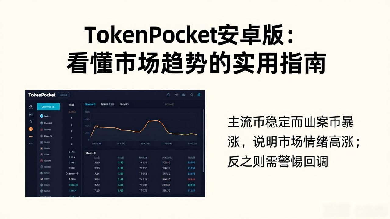 捕捉资金流向避免接盘侠_TokenPocket内置分析模块_如何利用tokenpocket钱包安卓版的分析工具了解市场趋势?