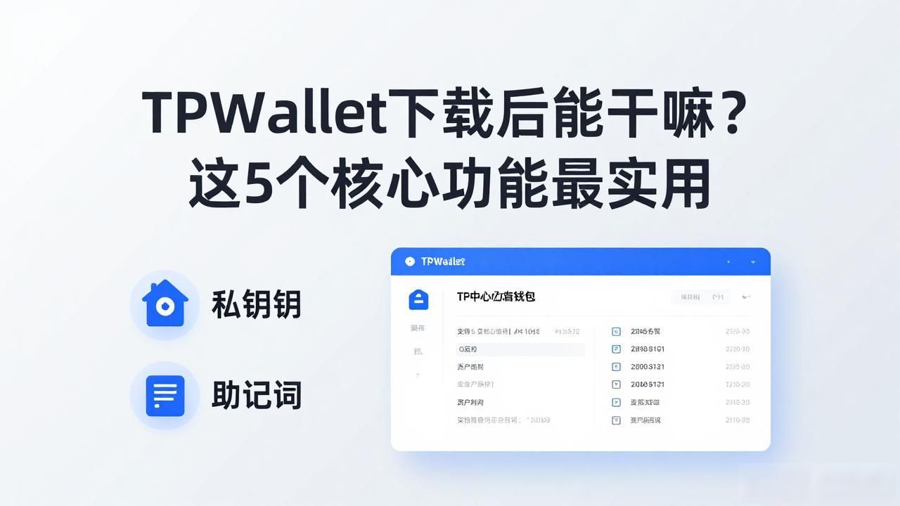 TPWallet下载后能干嘛？这5个核心功能最实用
