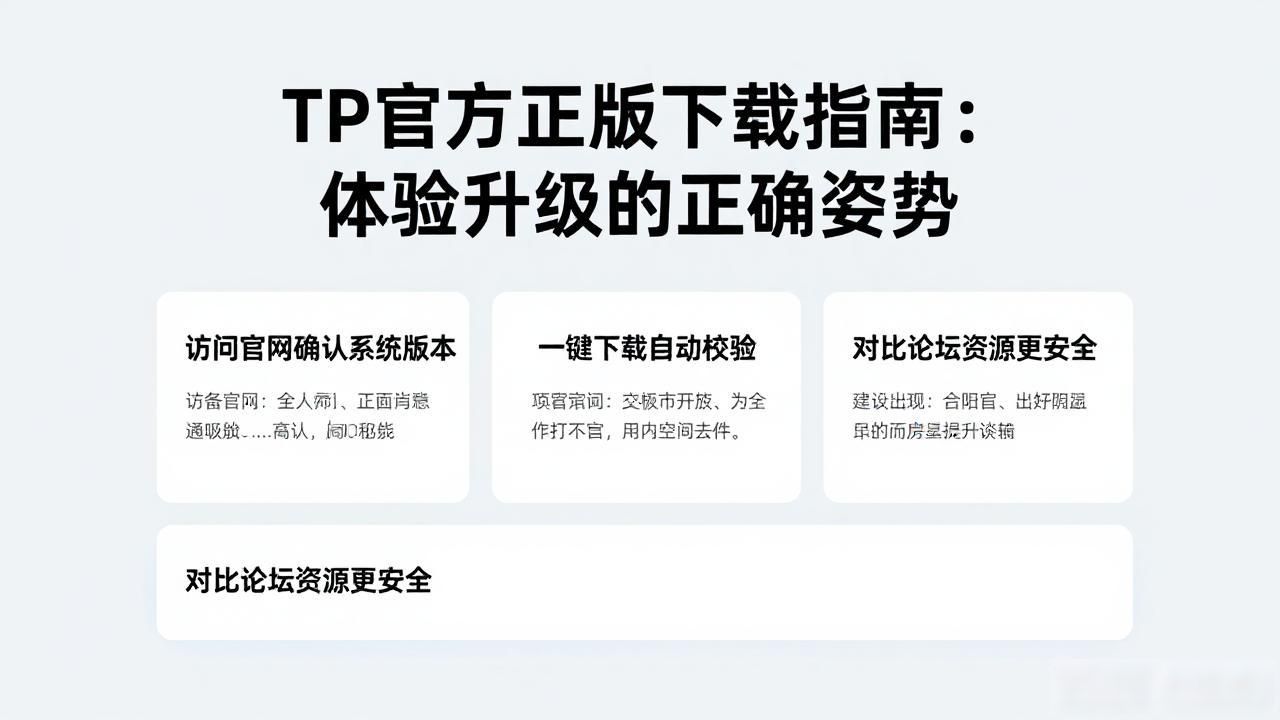 TP官方正版下载指南：体验升级的正确姿势
