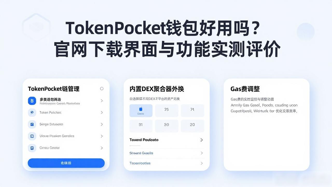 TokenPocket钱包好用吗？官网下载界面与功能实测评价
