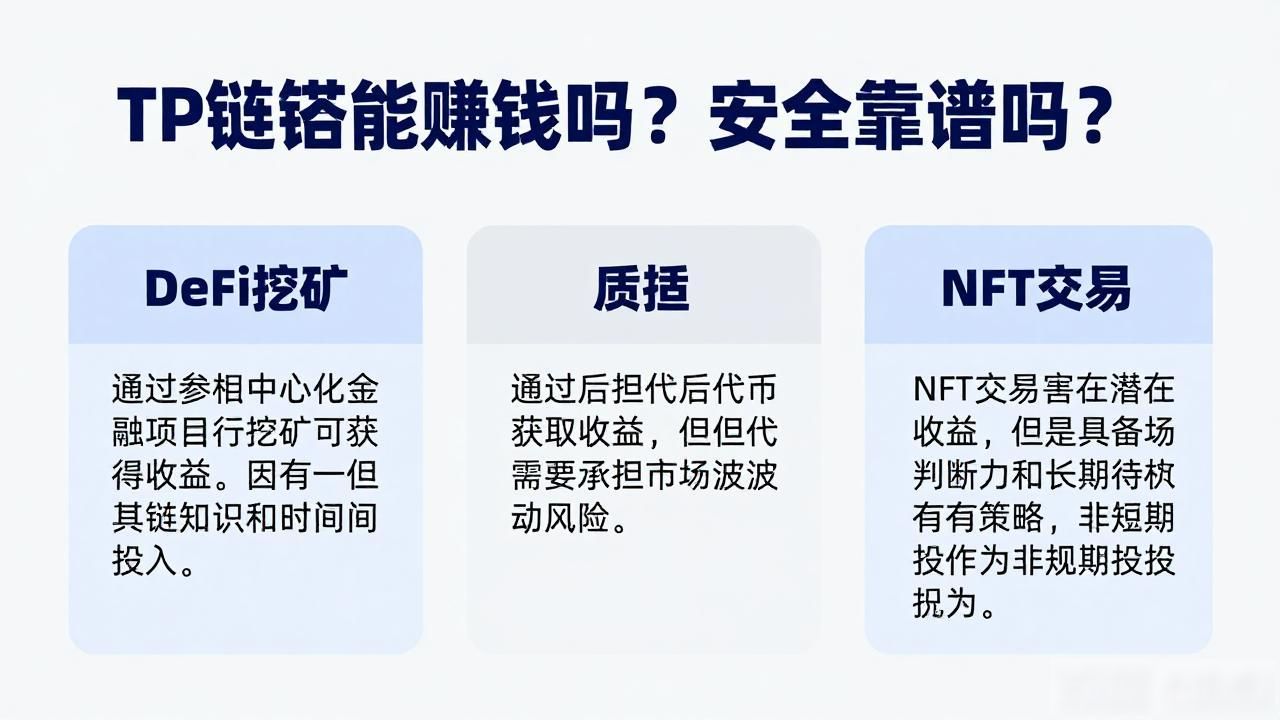 TP钱包能赚钱吗？安全靠谱吗？
