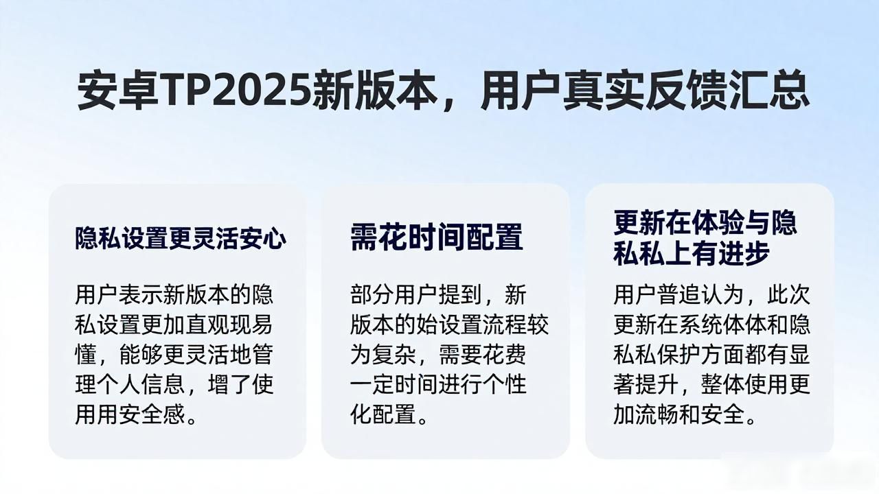 安卓TP2025新版本，用户真实反馈汇总
