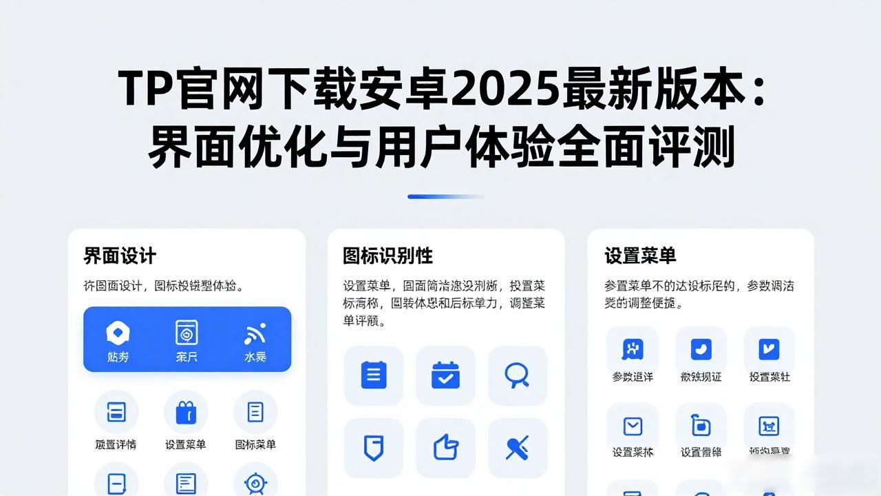 TP官网下载安卓2025最新版本：界面优化与用户体验全面评测