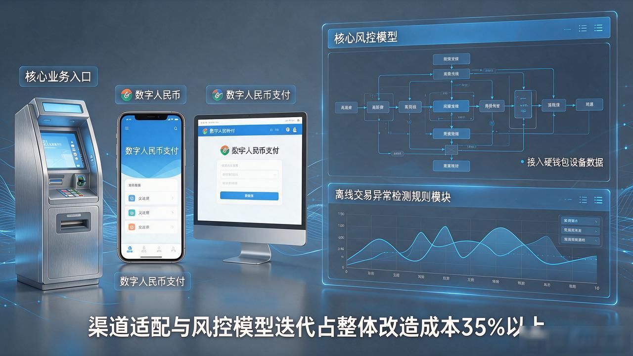 银行要上数字人民币，IT系统改造空间到底有多大、怎么算