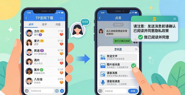 TP官网下载APP后 怎么跟其他用户聊天