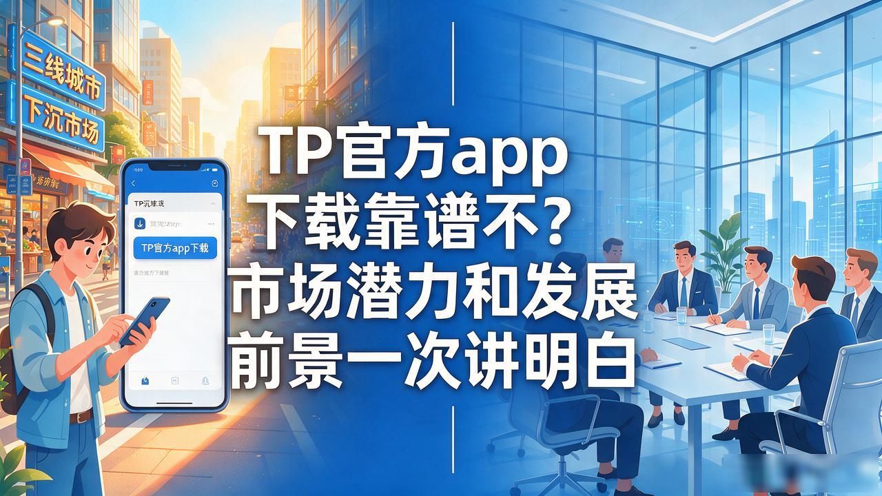 TP官方app下载靠谱不？市场潜力和发展前景一次讲明白