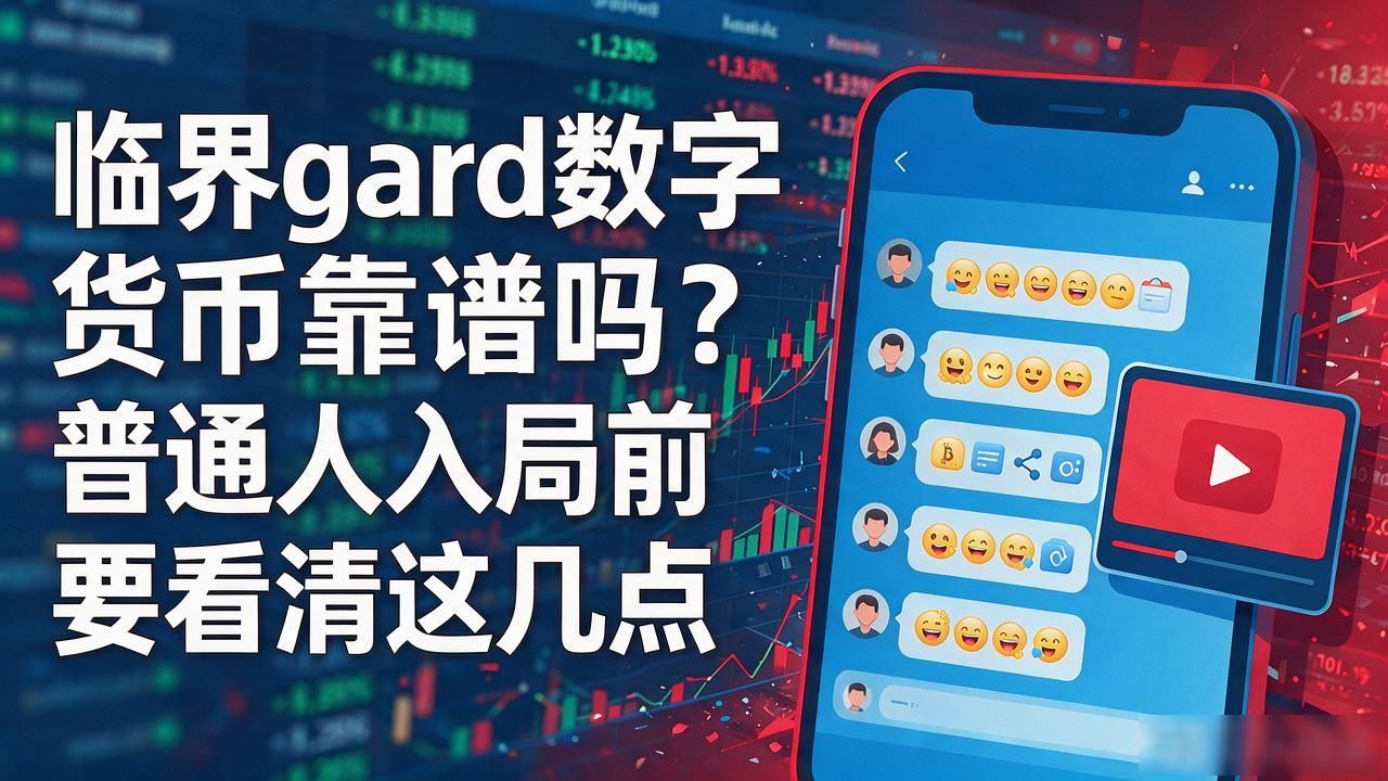 临界gard数字货币靠谱吗？普通人入局前要看清这几点
