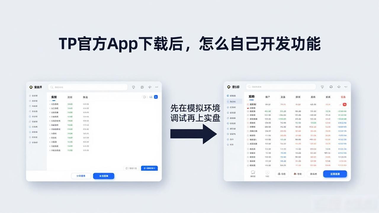 TP官方App下载后，怎么自己开发功能